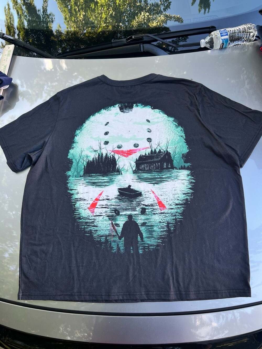 Friday Night Terror Jason Voorhees Graphic T-Shirt - Picture 2 of 3
